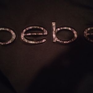 Black bebe hoodie